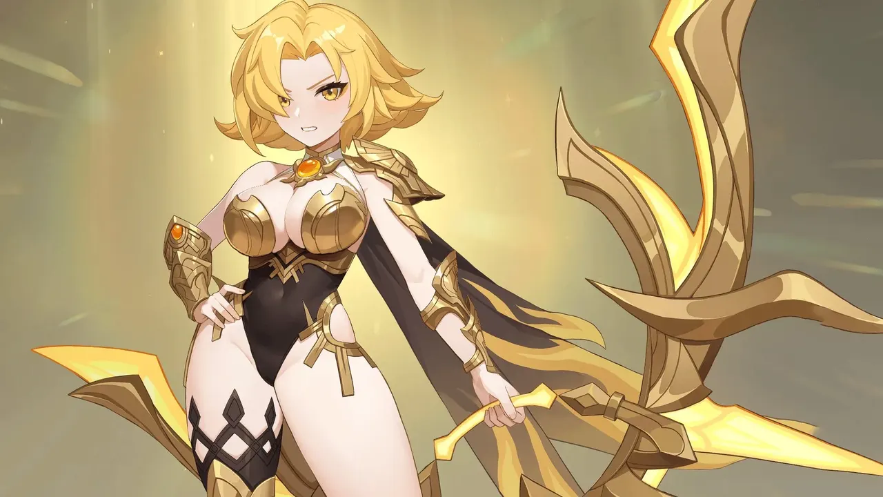 Apollo, Sun Goddess, official art from Dragon Traveler
