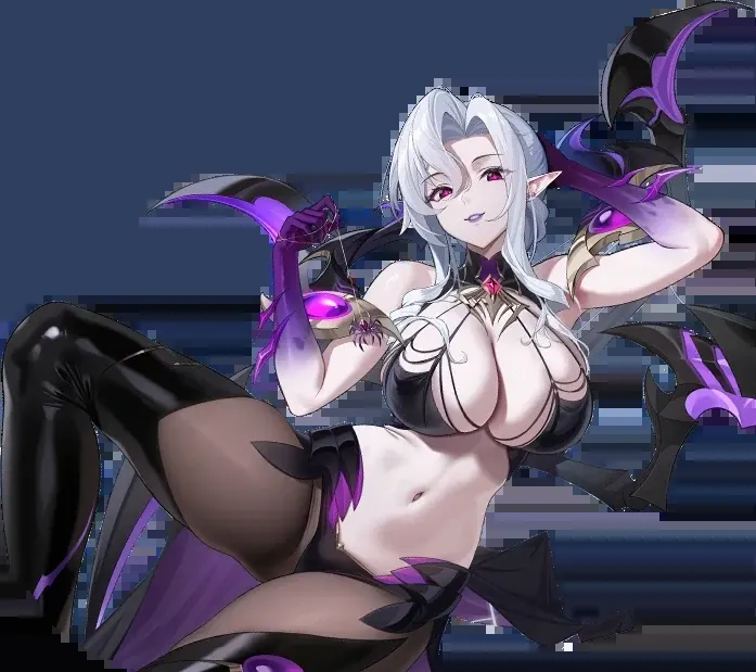 Arachne, Fatespinner Matriarch, official art from Dragon Traveler