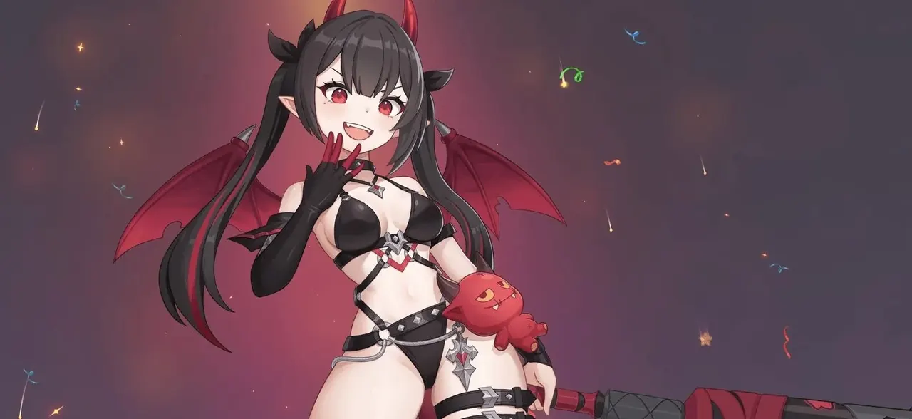 Asmodeus, Demon Lord of Desire, official art from Dragon Traveler