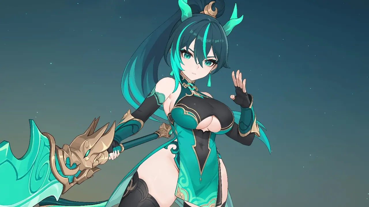 Azure Dragon, Four Saints, official art from Dragon Traveler