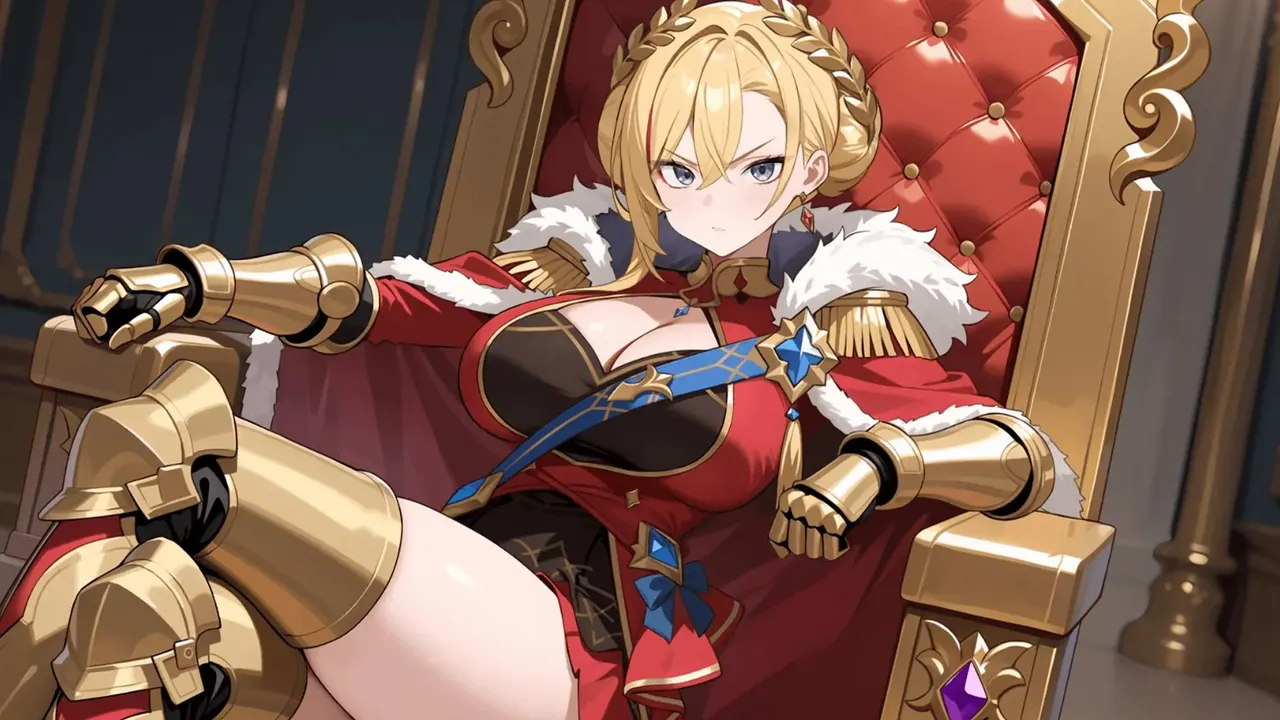 Caesar, Triumphant Princess, official art from Dragon Traveler