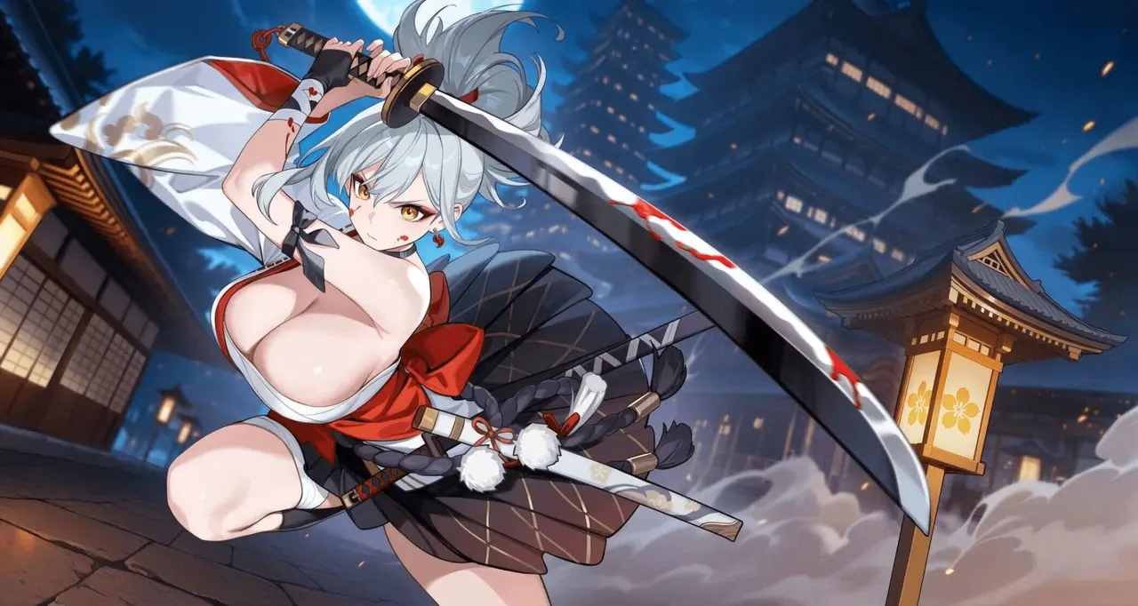Rin, Peerless Swordmaster, official art from Dragon Traveler