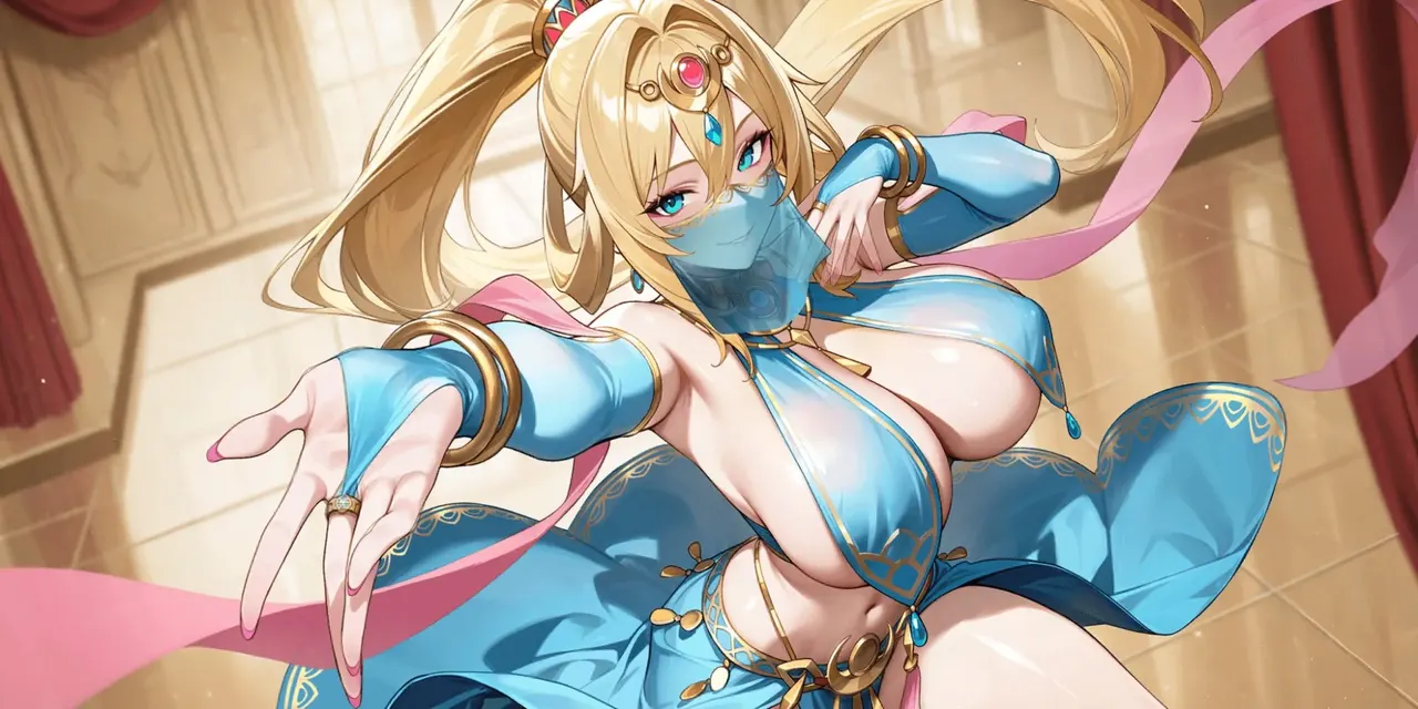 Salome, Dancer of Seven Veils, official art from Dragon Traveler
