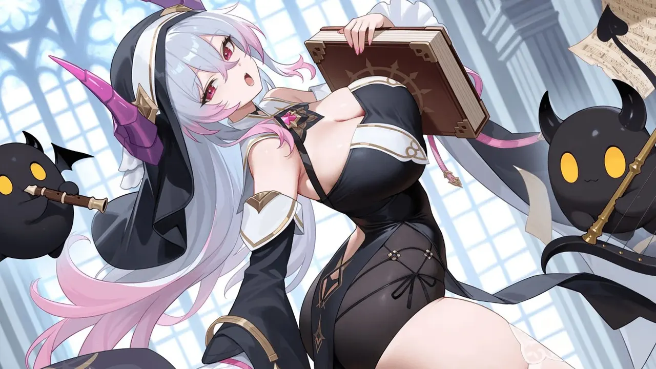 Spimo, Guardian Maiden, official art from Dragon Traveler