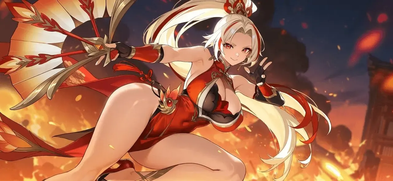 Vermilion Bird, Four Saints, official art from Dragon Traveler